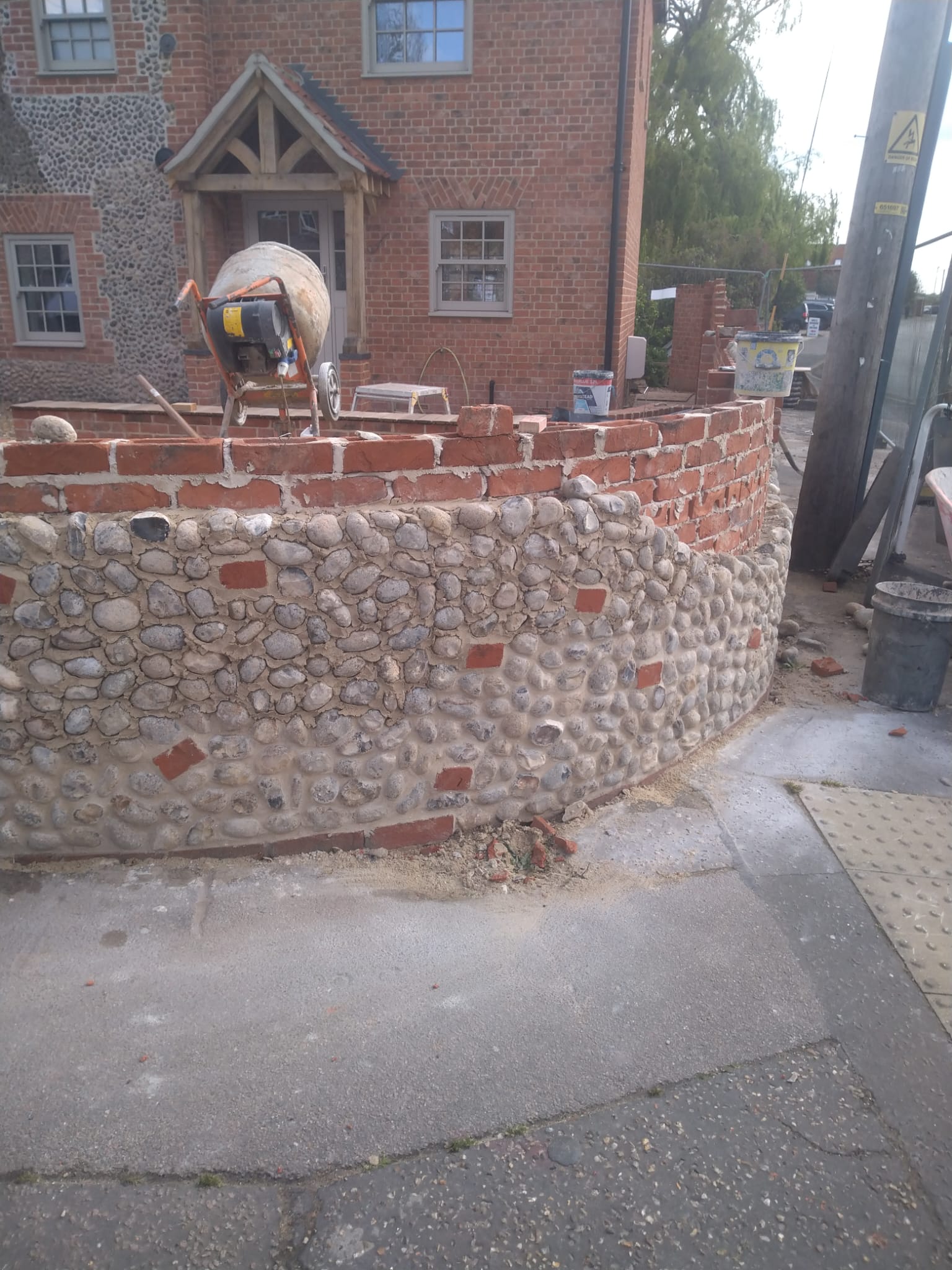 Norfolk Cottage Wall